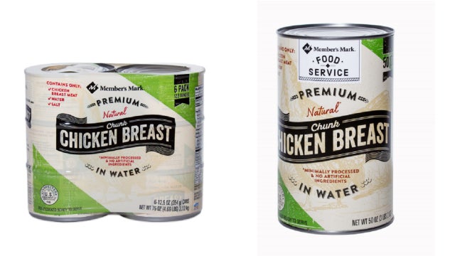 Sam's Club recalls canned chicken due to safety concerns
