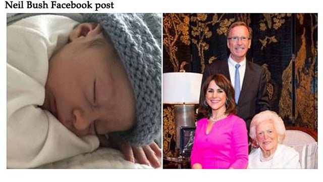 Barbara Bush's son Neil shares 'circle of life' announcement