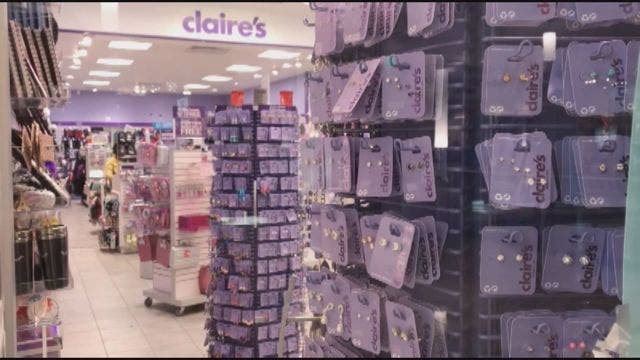 Claire's, the ear-piercing mall chain, files for bankruptcy