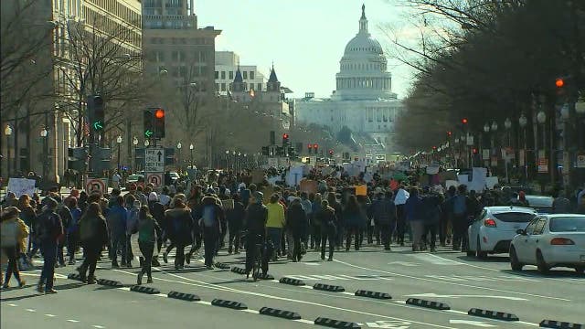 National School Walkout: Students protest against gun violence across the country