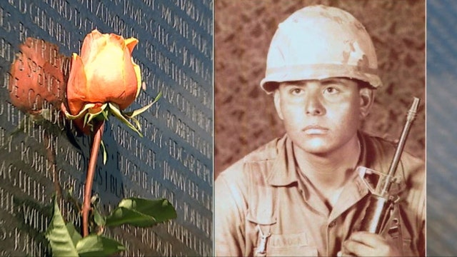 The story of Gumecindo De La Rosa: Nephew of fallen soldier reads name at Vietnam War Memorial