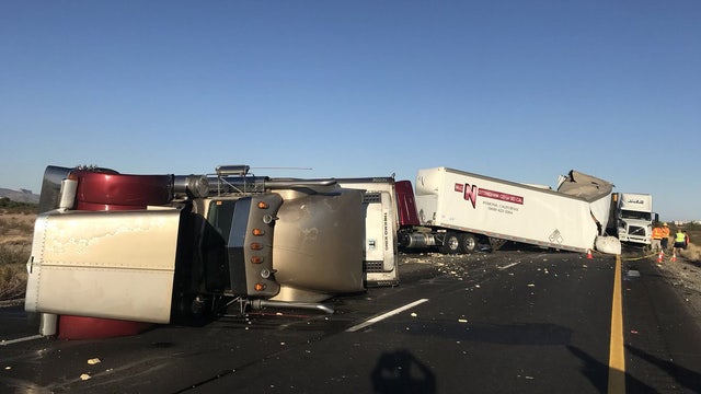 I-10 reopens near Tonopah following deadly semi-truck crash