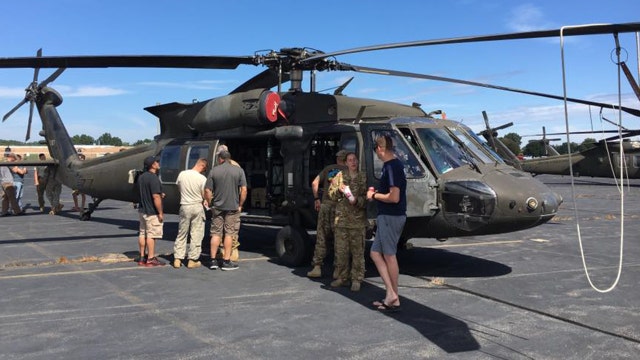 Drone hits Army helicopter over New York