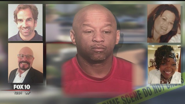 Ex-wife of killing spree suspect 'grateful to be alive'