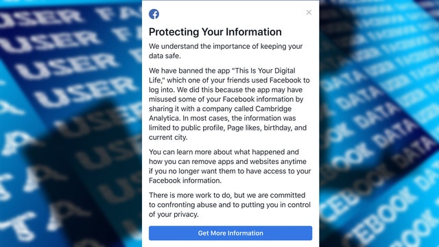 Facebook sends privacy alerts to affected users