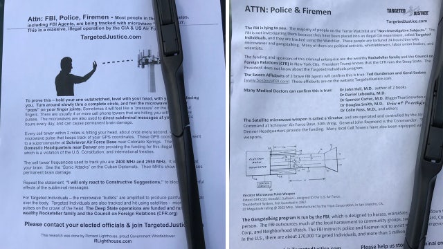 Flyers placed on patrol vehicles laced with fentanyl