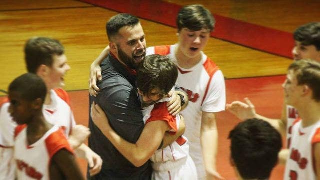 Boy mourning mother's death hits buzzer beater in basketball game