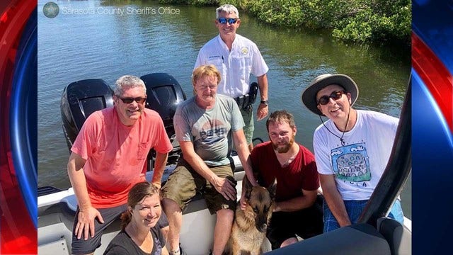 Former naval base dog survives 8 days on his own in Venice