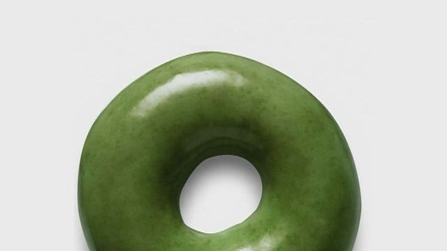 Krispy Kreme doughnuts go green for St. Patrick's Day