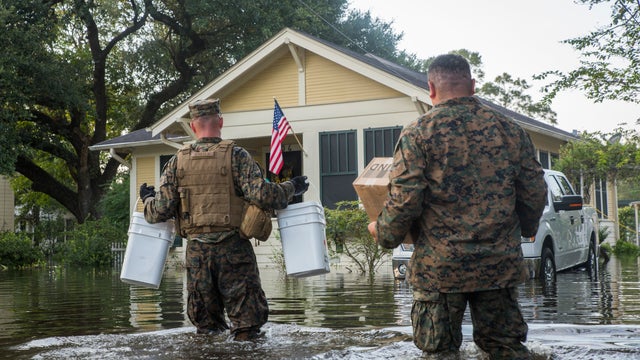 Girl Scouts give back with cookies for Hurricane Harvey responders