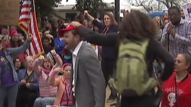 Man arrested for stealing "Make America Great Again" hat at rally