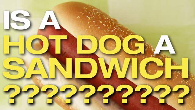 Is a hot dog a sandwich? Ponder this question (again) on National Hot Dog Day