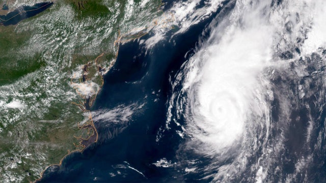 Hurricane Chris sending risky surf ashore along East Coast