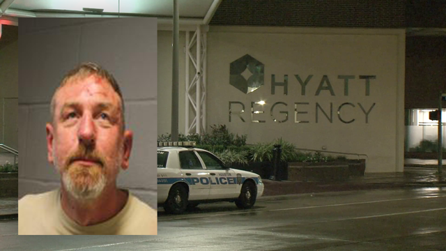 Weapons and ammunition found in Hyatt Hotel room, suspect arrested