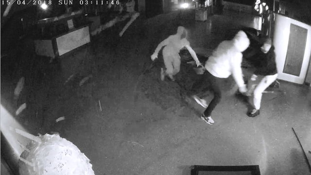 Video: Burglars crash SUV into business, steal ATM