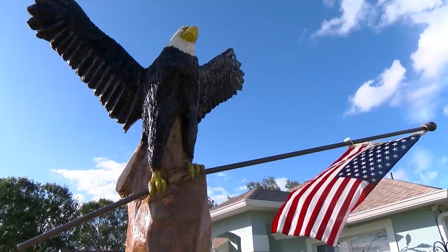 Family turns Hurricane Irma debris into artwork