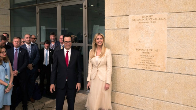 Dozens killed in Gaza as US Embassy opens in Jerusalem