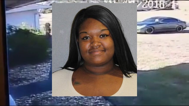 Woman accused of sending kid to steal package ID'd