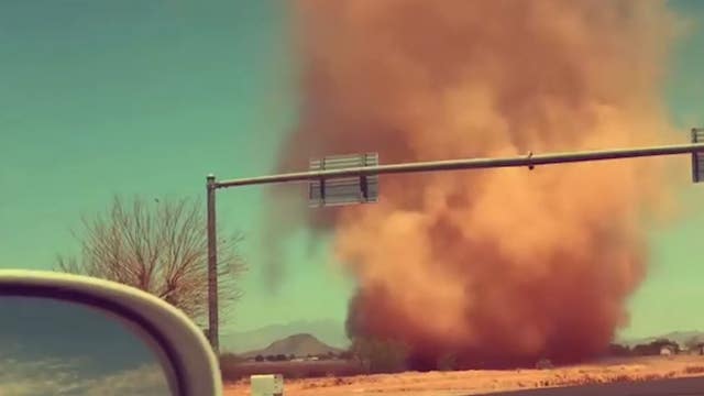 Caught on camera: Massive dust devil spotted in Arizona