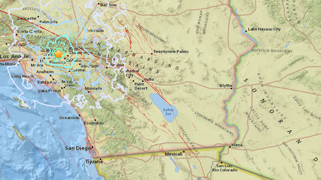 Magnitude-4.4 earthquake strikes near La Verne