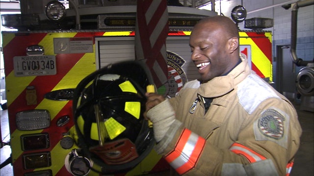 Former football star takes on new career