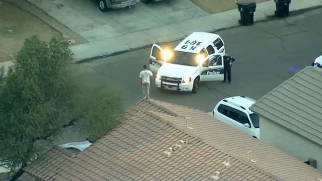 Police take man into custody following roof standoff in Avondale