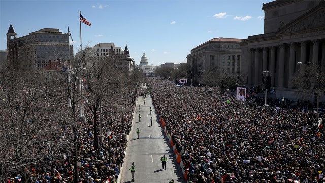March For Our Lives: 500K protesters vow to 'vote them out' in Washington