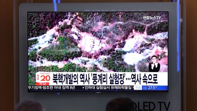 North Korea demolishes what it says is nuclear test site