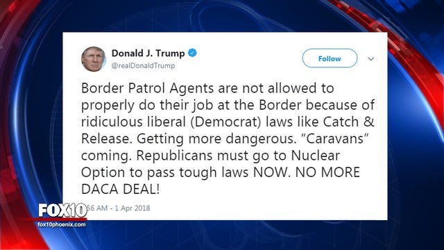 Trump on deal for 'Dreamer' immigrants: 'NO MORE'