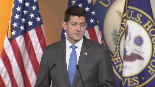 House Speaker Ryan won't run for re-election as GOP worries about midterms