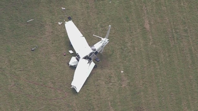 Small plane crashes in western Connecticut