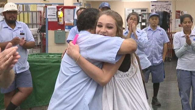 Girl says 'hero' postal worker rescued her from world of sex trafficking