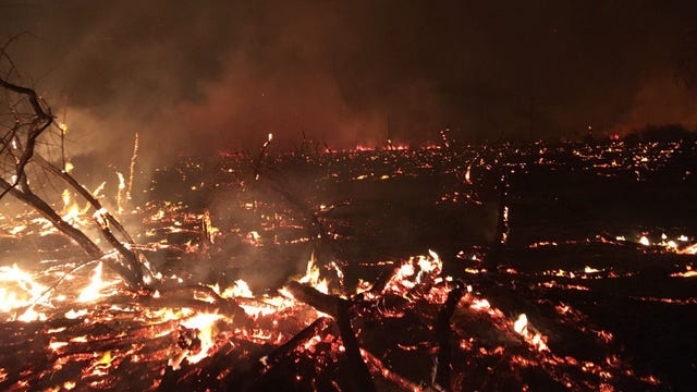 Brush fire burns over 100 acres near Coolidge