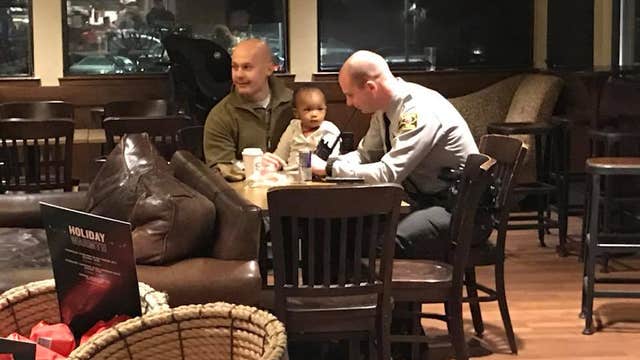 State troopers step in to babysit to help working mom in childcare pinch