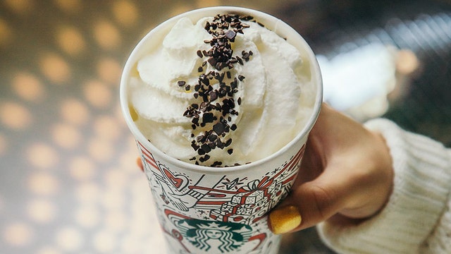 Starbucks releases black-and-white beverages for the New Year