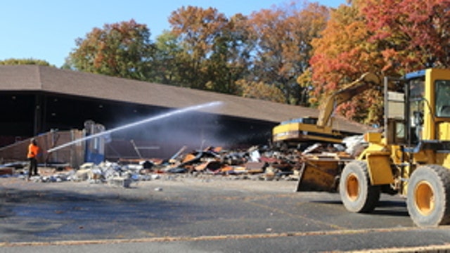 Demolition and remodel to Warinanco Skating Rink has begun