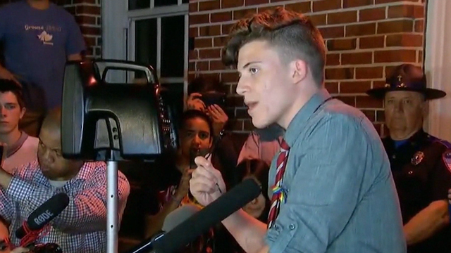 Florida shooting survivors in Capitol, demand action on guns