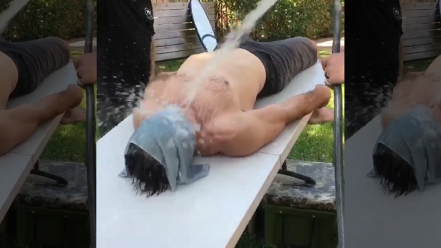 Green Beret waterboards himself in support of Trump's CIA pick Gina Haspel