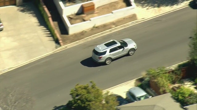 Police arrest burglary suspect following slow-speed chase