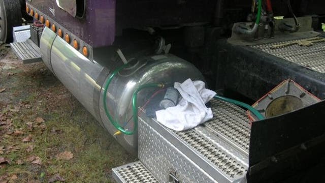 $90M worth of liquid meth found in semi-truck fuel tank in North Carolina