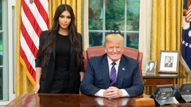 Kim Kardashian West meets Trump to talk prison reform