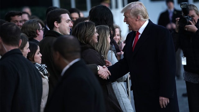 Trump tells March for Life: 'We are with you all the way'
