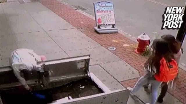 Woman who fell into basement legally blind, says son