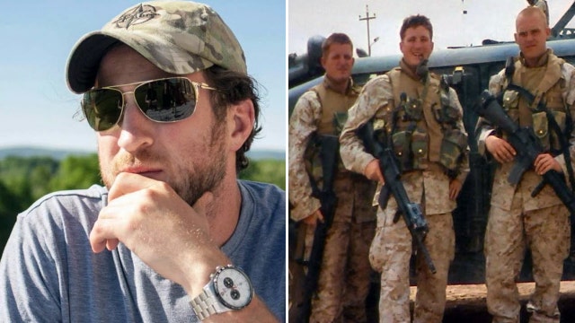 Marine veteran travels cross-country on journey to healing