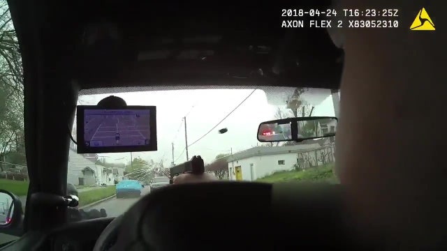 Louisville officer shoots through patrol car windshield, killing suspect