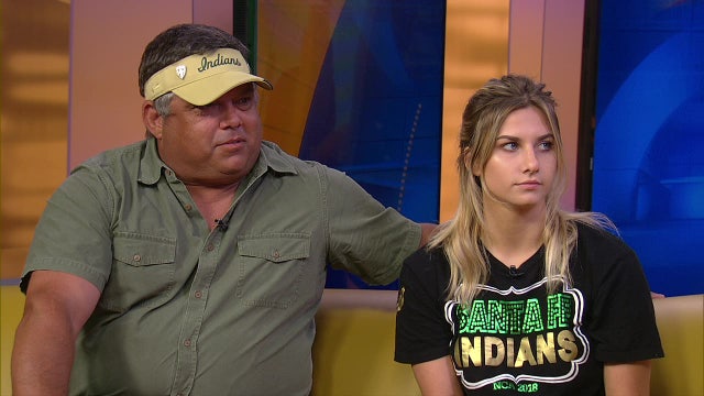 Santa Fe HS student and dad talk about coping in the aftermath of Santa Fe HS shooting