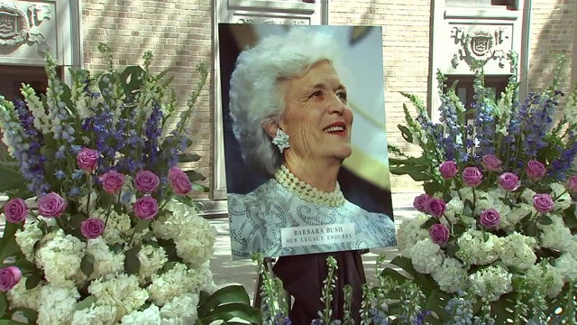 City of Houston celebrates former First Lady Barbara Bush
