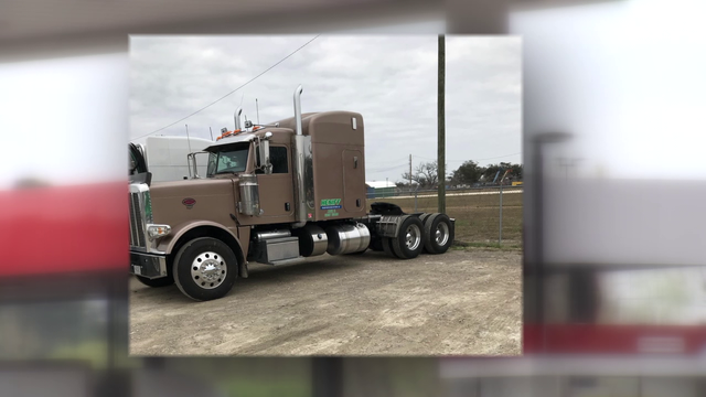 18-wheeler stolen, Houston family devastated