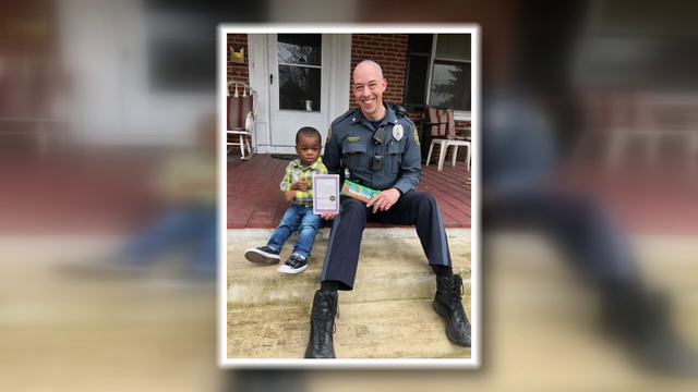 2-year-old Coatesville boy honored for helping police save an overdose victim
