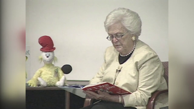 Barbara Bush's fight for national literacy